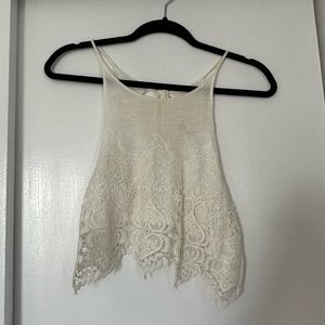 LA Hearts by PACSUN Lace Crop Top